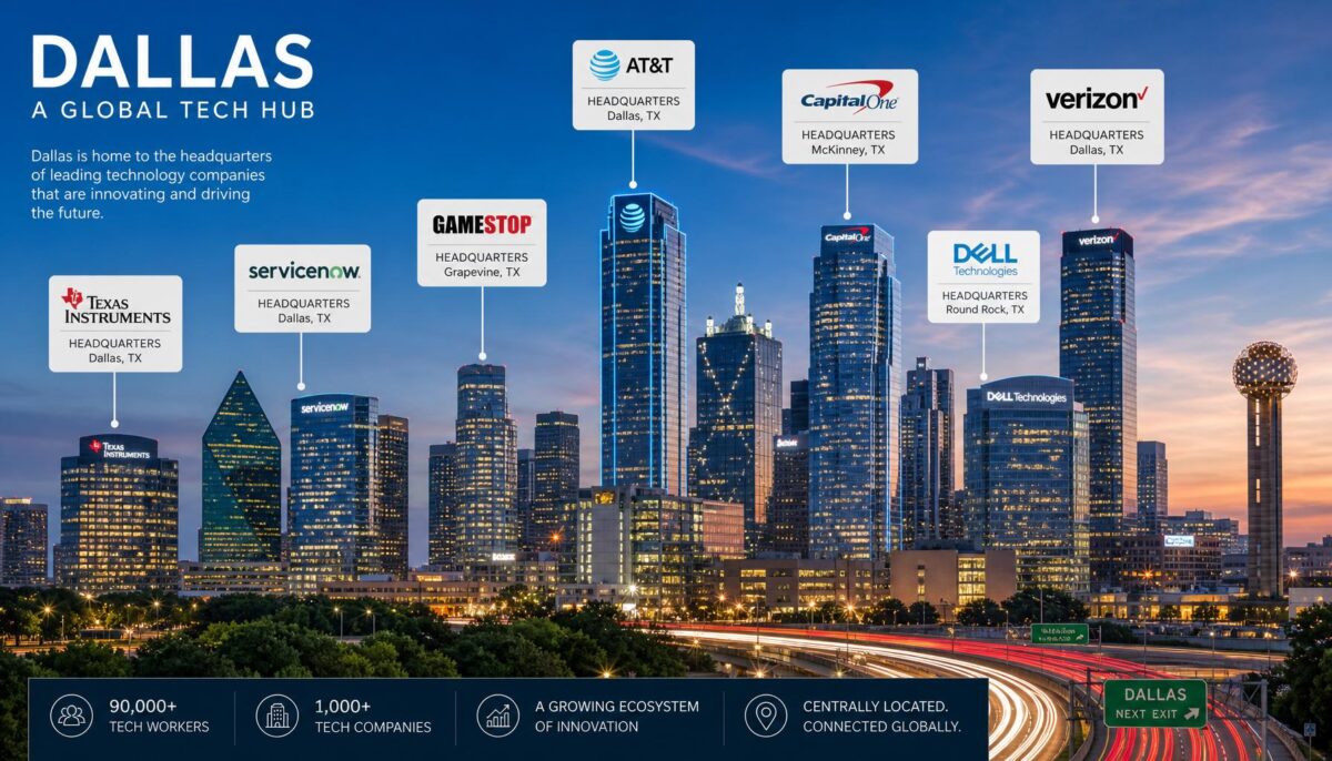 Emerging Tech Hubs: How Dallas is Becoming the New Silicon Valley